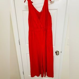 New Day Romper / Red